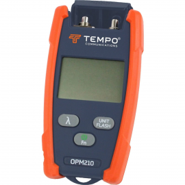 Tempo OPM210 Micro Optical Power Meter with VFL, -70 to 10 dBm, standard power-