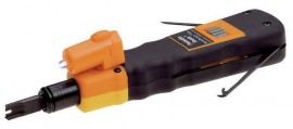 Tempo PA3587 SurePunch<small><sup>&amp;reg;</sup></small> Pro PDT Punchdown Tool with light and 110 and 66 reversible cut and punch/punch-only blade-