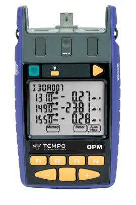 Tempo T2600XL-SI5 Large High-Power Optical Power Meter with Silicon Detector for Multimode, POF, and Ribbon Fiber Testing-