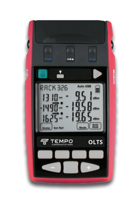 Tempo T27624-InGaAs Optical Loss Test Set with 850 and 1300 nm LED, 1310 and 1550 nm laser, and VisiTester-