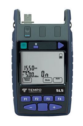 Tempo T28603 LED Optical Light Source with VisiTester, 850 and 1300 nm multimode LED, POF compatible-