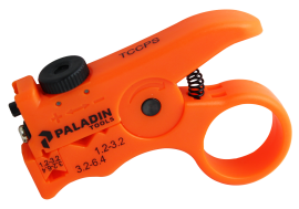 Tempo TCCPS-40 Cable Slit and Ring Stripper for 1.2 to 6.4 mm fiber optic cables, 40-packs-