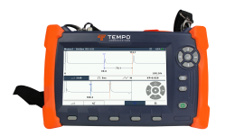 Tempo TV90E CableScout Time Domain Reflectometer Pro Kit with pulse test signal, and 2.9 km maximum range-