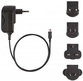 Testo 0554 0447 Power Supply with European Adapter, 500 mA, 5 VDC/100-250 VAC, 50-60 Hz-