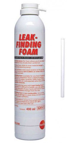Testo 0554 3166 Leak Detection Foam Spray for Complete Testing System-