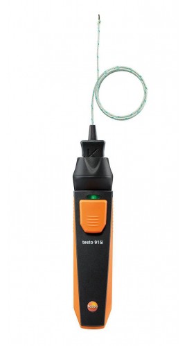 Testo 915i Wireless Thermometer with flexible 2.6&#039; temperature probe, -58 to 752&amp;deg;F-