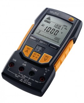 Testo 760-3 Digital Multimeter with Capacitance, TRMS, LPF, Auto Setup, Duty Cycle, Temperature, 1000V-