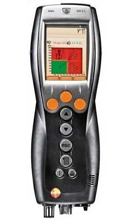 Testo 0632 3307 00 330-2G LL Combustion Analyzer O2, CO, Meter Only-