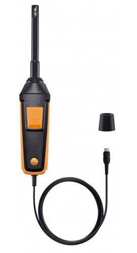 Testo 0636 9772 High-precision temperature-humidity probe, fixed cable -