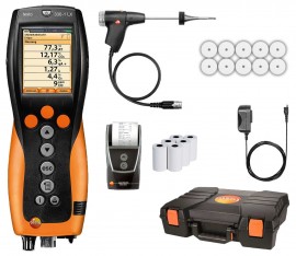 Testo 330-1G LX Kit #4 Combustion Analyzer Kit with Printer and NO<sub>x</sub>-