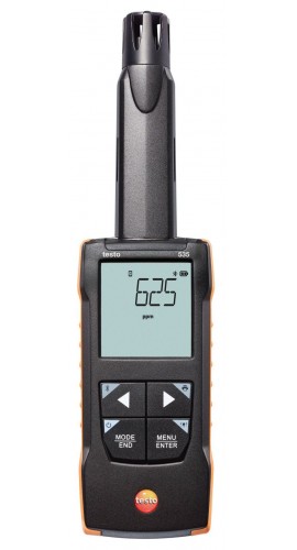 Testo 535 Digital CO<sub>2</sub> Measuring Instrument, 0 to 10,000 ppm-
