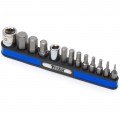 Titan 16112 Bit Socket Set, Metric, 13-piece-