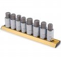 Titan 16132 Bit Socket Set, 1/2&amp;quot; Drive, 8-piece-