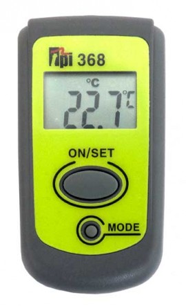 TPI 368 Close-Focus Pocket-Size Infrared Thermometer, -7 to 248&amp;deg;F-