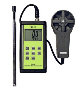 TPI 575C1 Vane and Hotwire Velocity Meter-