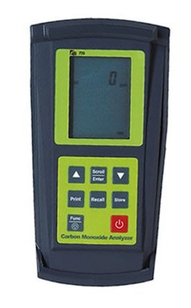 TPI 709RA740 Combustion Analyzer with IR Printer and Ni-MH Batteries-