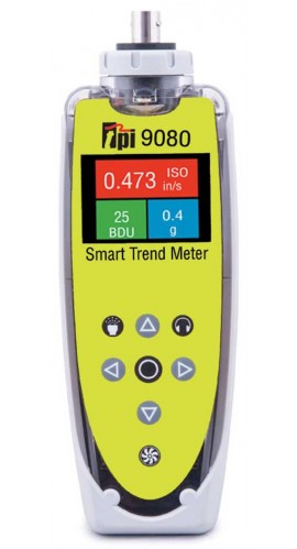 TPI 9080 Vibration Analyzer, 2Hz to 1kHz (ISO), 1 to 10kHz (BOU)-