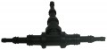 TPI A605 Tapered T Fitting for Manometers, 0.25&quot;-