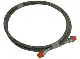 TPI A615 Stainless Steel Braided Hose, 72"-