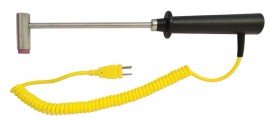 TPI CK14M Right-Angle Heavy-Duty Contact Surface Probe, -58 to 1,202&amp;deg;F, 90&amp;deg; Angle-