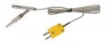 TPI GK18M K-Type Armored Thermocouple with Oven Clip, 39.4&amp;quot;-