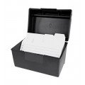 Traceable 1007 Slide Holders with storage box, four 3 x 1&quot; slides per card, 12-pack-