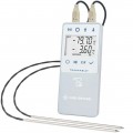 Traceable 18000-28 Ultra-Low Temperature Wi-Fi Temperature Data Logger with 2 probes, -130 to 221&amp;deg;F-