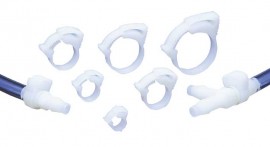 Traceable 3266 Hose/Tubing Clamp, 0.597 to 0.665", 100-Pack-