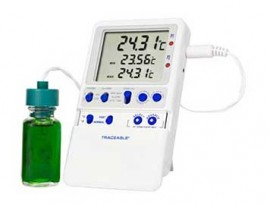 Traceable 4238 High-Accuracy Refrigerator Thermometer with bottle probe-