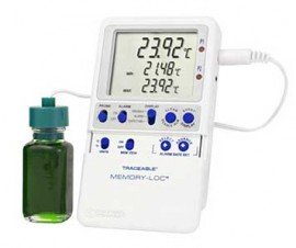 Traceable 6440 Memory-Loc Data Logging Refrigerator/Freezer Thermometer with bottle probe-