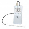 Traceable 6514 High-Temperature Data Logging Thermometer with stainless steel probe-