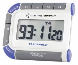 Traceable 7074 Digital Timer, 4 channel-