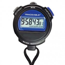 Traceable 98766-03 Digital Stopwatch with calibration, 0.01 sec resolution, &amp;plusmn;0.0005% accuracy-