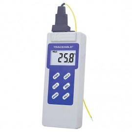 Traceable 98767-18 Waterproof Type-K Thermometer with Calibration-