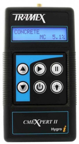 Tramex CMEXpert II Digital Concrete Moisture Meter-