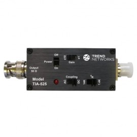 TREND Networks TIA525I-ST Optical to Electrical Converter, InGaAs, DC to 125MHz, ST-
