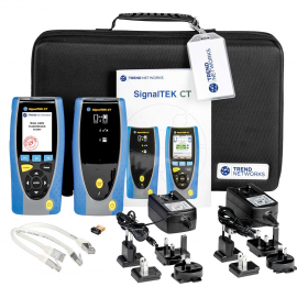 TREND Networks R156006 SignalTEK CT Copper Data Cable Transmission Tester with Touchscreen-