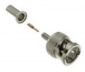 Triplett 307-18TP Male BNC Crimp/Crimp Connector, 75 &amp;ohm;, 10-pack-