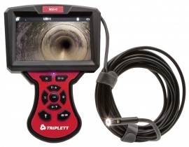 Triplett BR350 High Definition Borescope Inspection Dual Camera, 1920 x 1080, 16.4' cable-