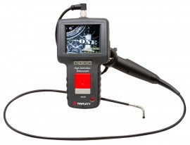 Triplett BR500 High Definition Articulating Videoscope with a two-way articulating probe, 320 x 240, 3.3' cable-