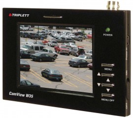 Triplett CamView W35 Wrist-Mounted LCD Test Monitor, 3.5&quot;-