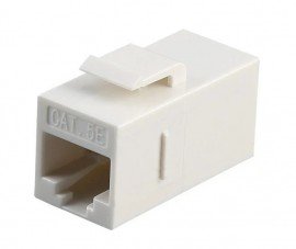 Triplett CAT5-CPL-WH CAT5 Inline Coupler, white-