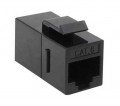 Triplett CAT6-CPL-BK CAT6 RJ45 Inline Coupler, black-