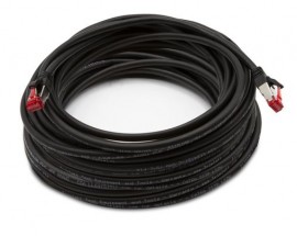 Triplett CAT6A 10 GBPS Professional Grade Patch Cable, 100', black-