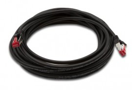 Triplett CAT6A 10 GBPS Professional Grade Patch Cable, 25&#039;, black-