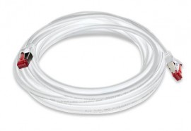 Triplett CAT6A 10 GBPS Professional Grade Patch Cable, 25', white-