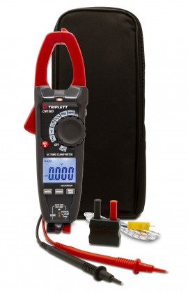 TRIPLETT CM1050 True RMS AC Clamp Meter 1000 A, 100 mF-