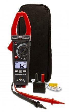 TRIPLETT CM600 True RMS AC Clamp Meter 600 A-