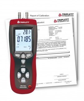Triplett DPR400-NIST Pitot Tube Anemometer, 32 to 122°F-