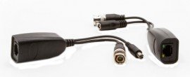 Triplett HDB-PVRJ45PT2-1 High-Definition Video and Power Balun, 1-pair, 5 MP-